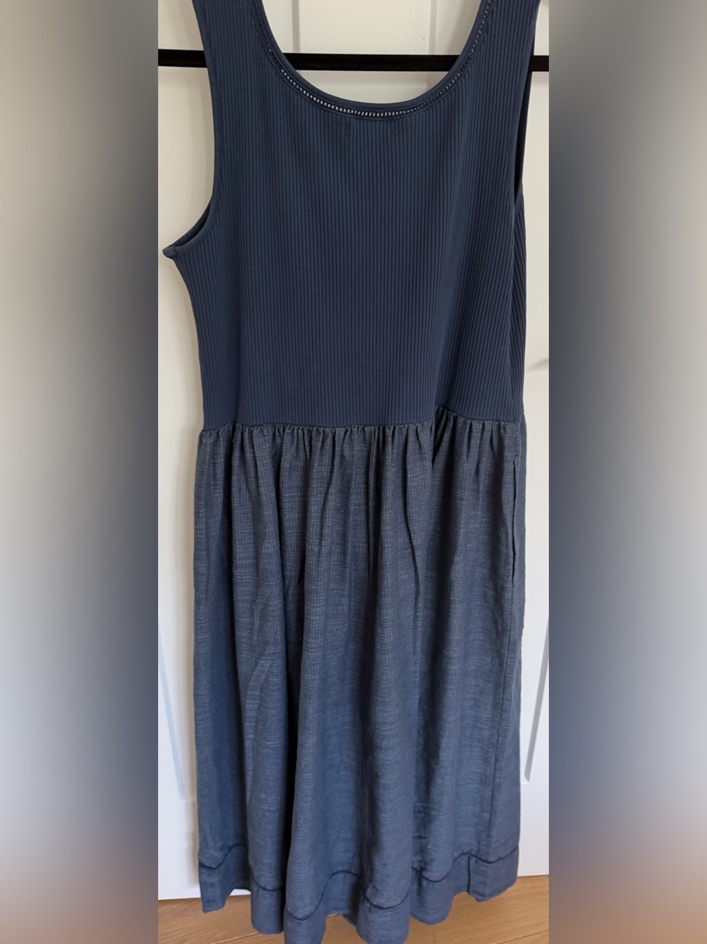 Carbob 2coltbalt medium Sleeveless Navy Blue Tank Dress